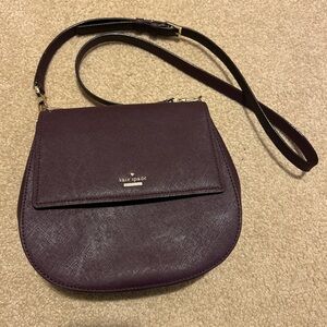 Kate Spade Burgundy Crossbody Bag